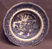 Willow Pattern Soup Bowl, 2 available   P31